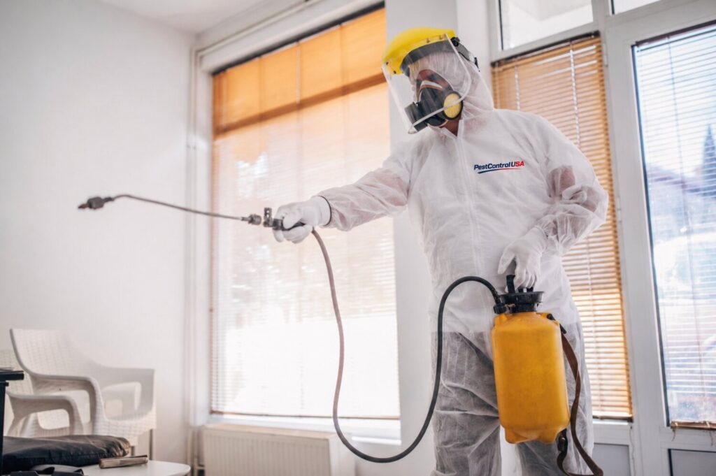 Chemical Spray Application for pests from PestControlUSA