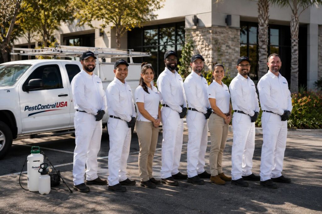 PestControlUSA Service Professionals Ready to Help in Visalia