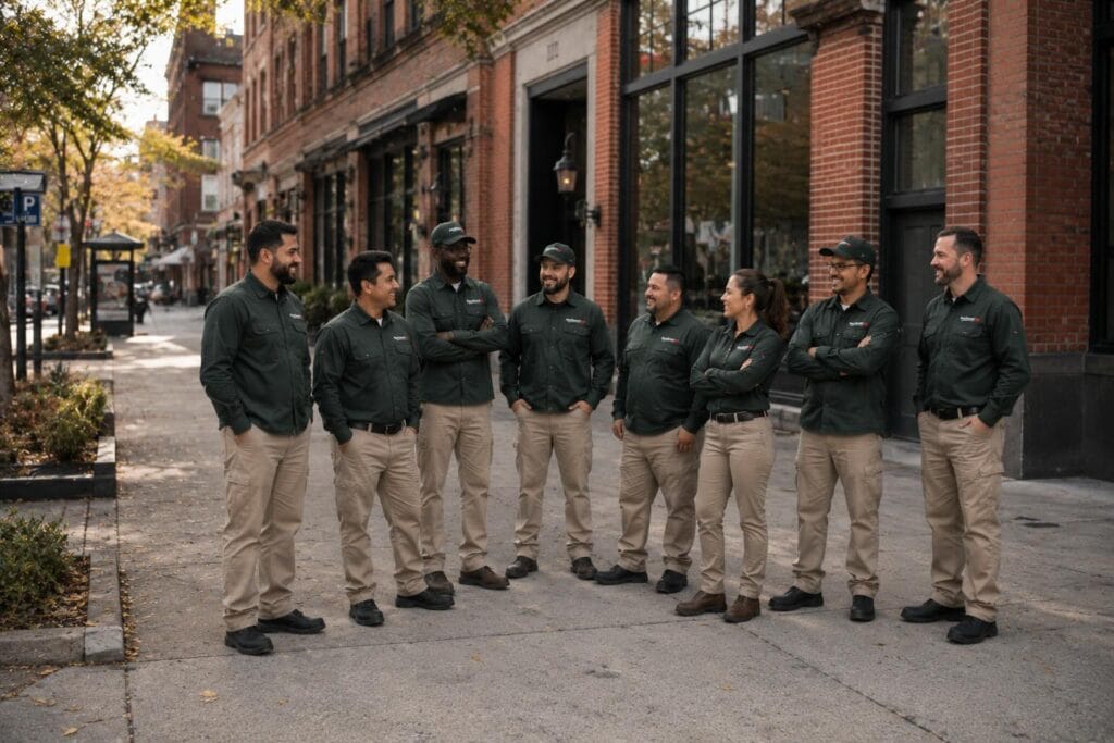 PestControlUSA Team Collaboration in the City