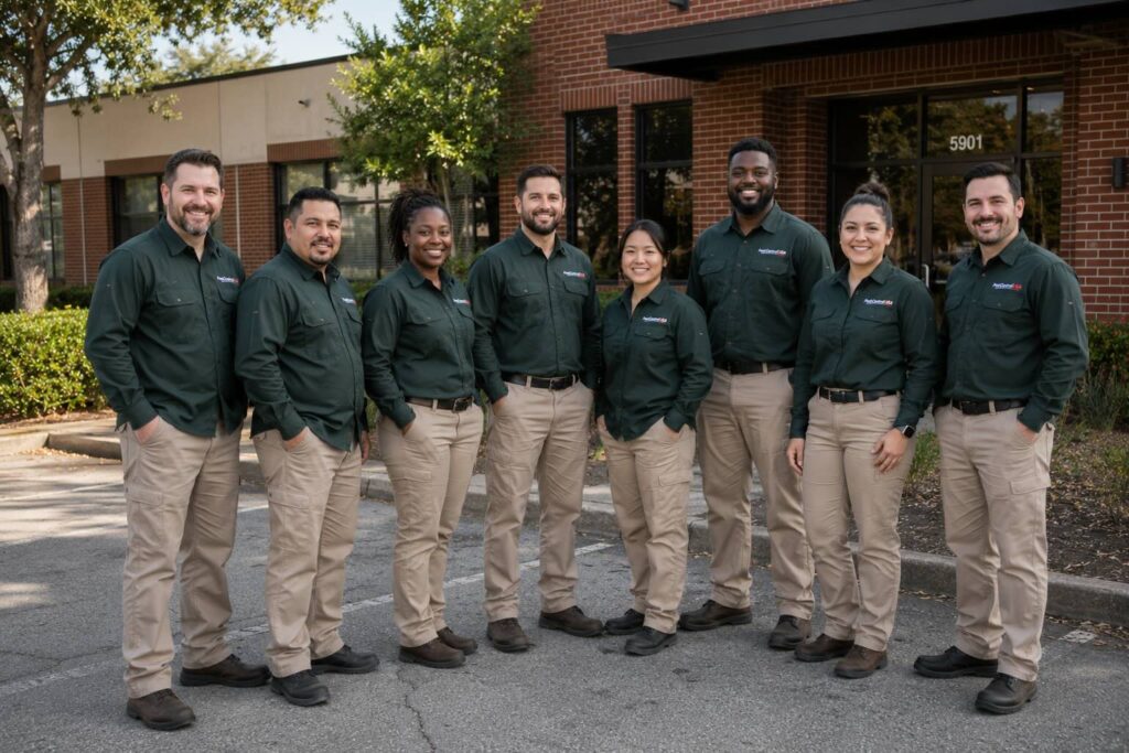 PestControlUSA Team Outside Our Office in Philadelphia