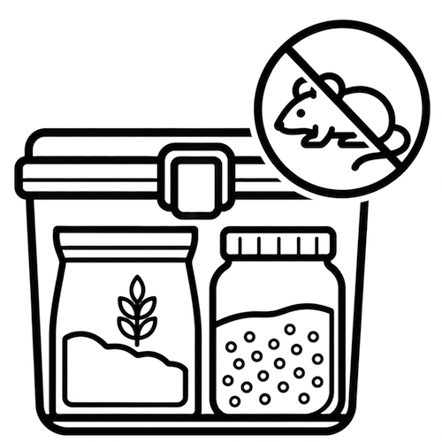 Store food properly